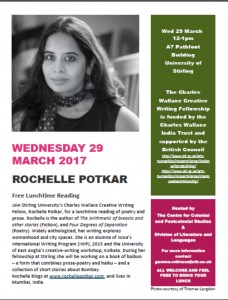 Rochelle Potkar March Event - Stirling, Scotland